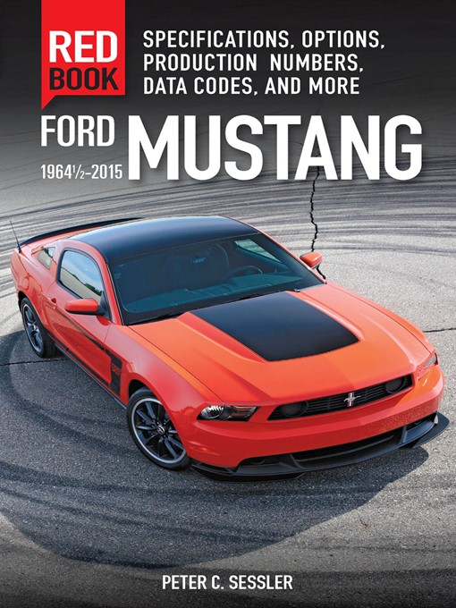 Imagen de portada para Ford Mustang Red Book